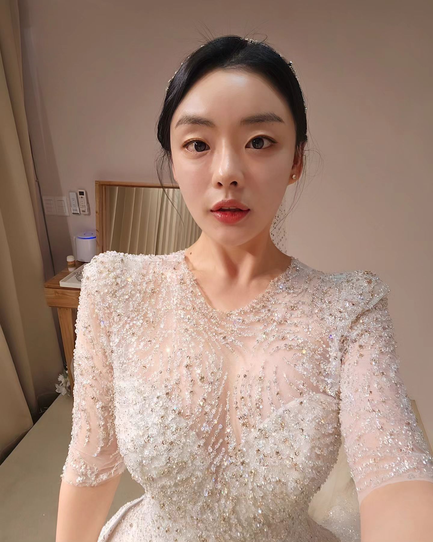 👰🏻

💙 어제 술묵고 드레스 피팅 🤣

#대구#부산#3월신부#소유드블랑#드레스피팅#이쁜거=추가금폭탄