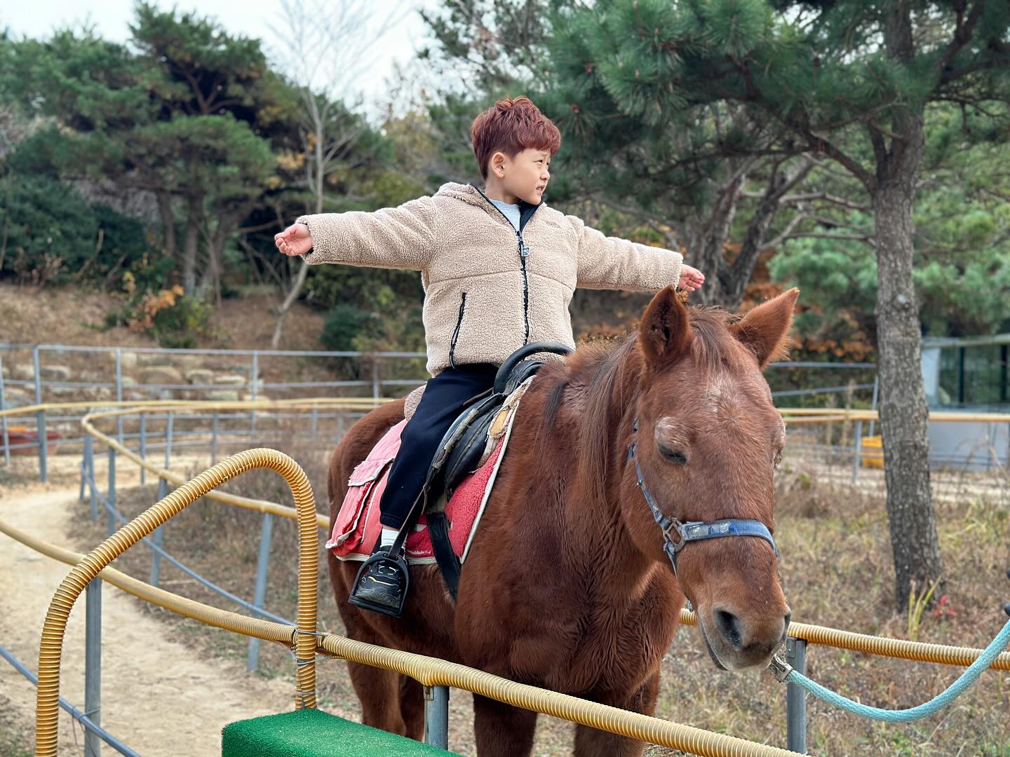 #동물의정원

산속에 깊숙히 이런곳이 있다니 🏞️
급 검색하고 갔는데 넘 재밌던곳 :-)

🐴🐰🐐🐷🐍🦎🐹❤️
