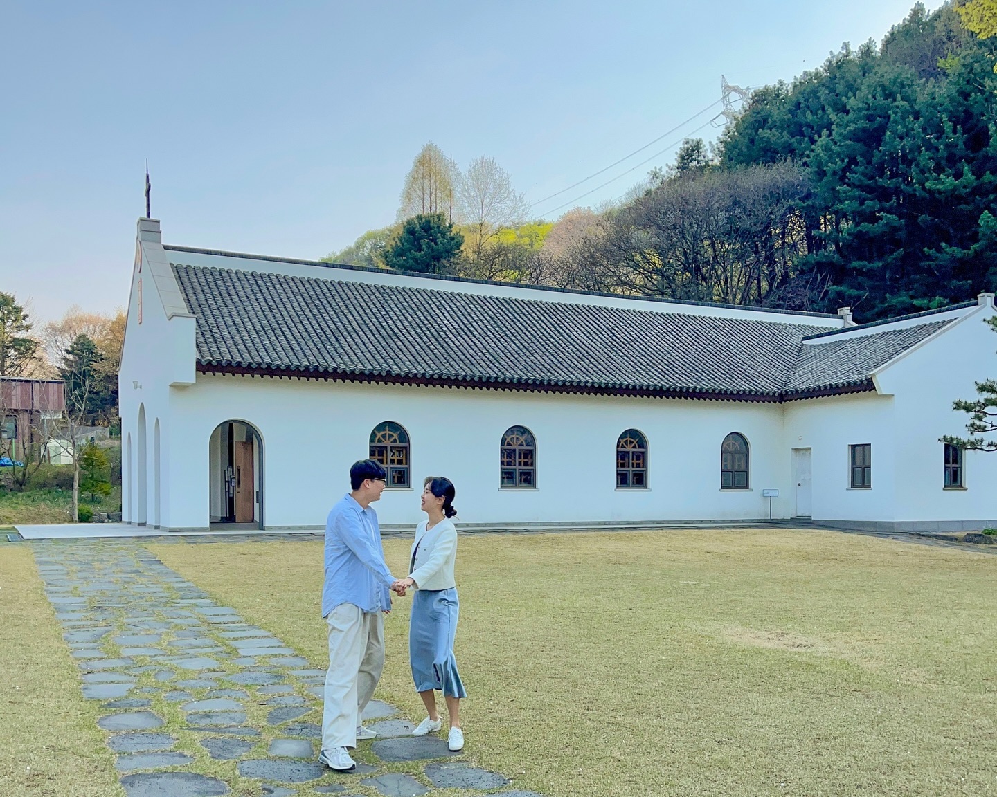 숨어있는 동네라는 뜻을 가진 은이성지에서⛪️🤍