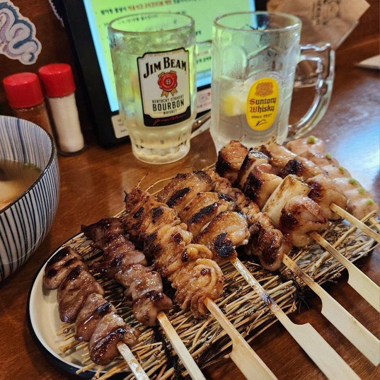 서울숲 술집 밤토리 :: 성수동 야키도리 맛있는 데이트 핫플 추천