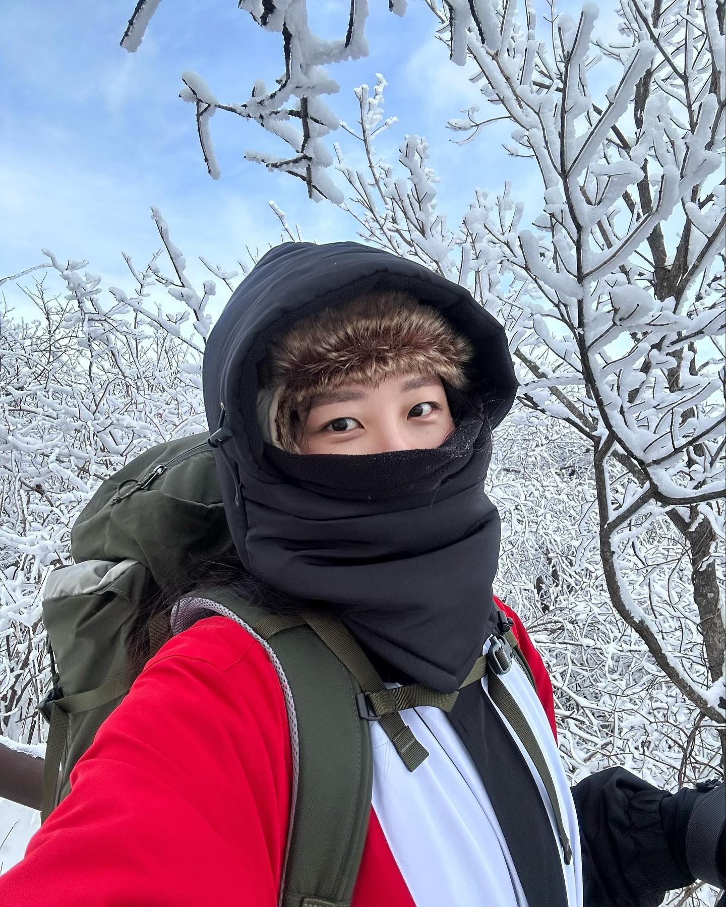 #❄️ #눈구경 #오대산 #비로봉 #설산 #겨울산행 #등산그램