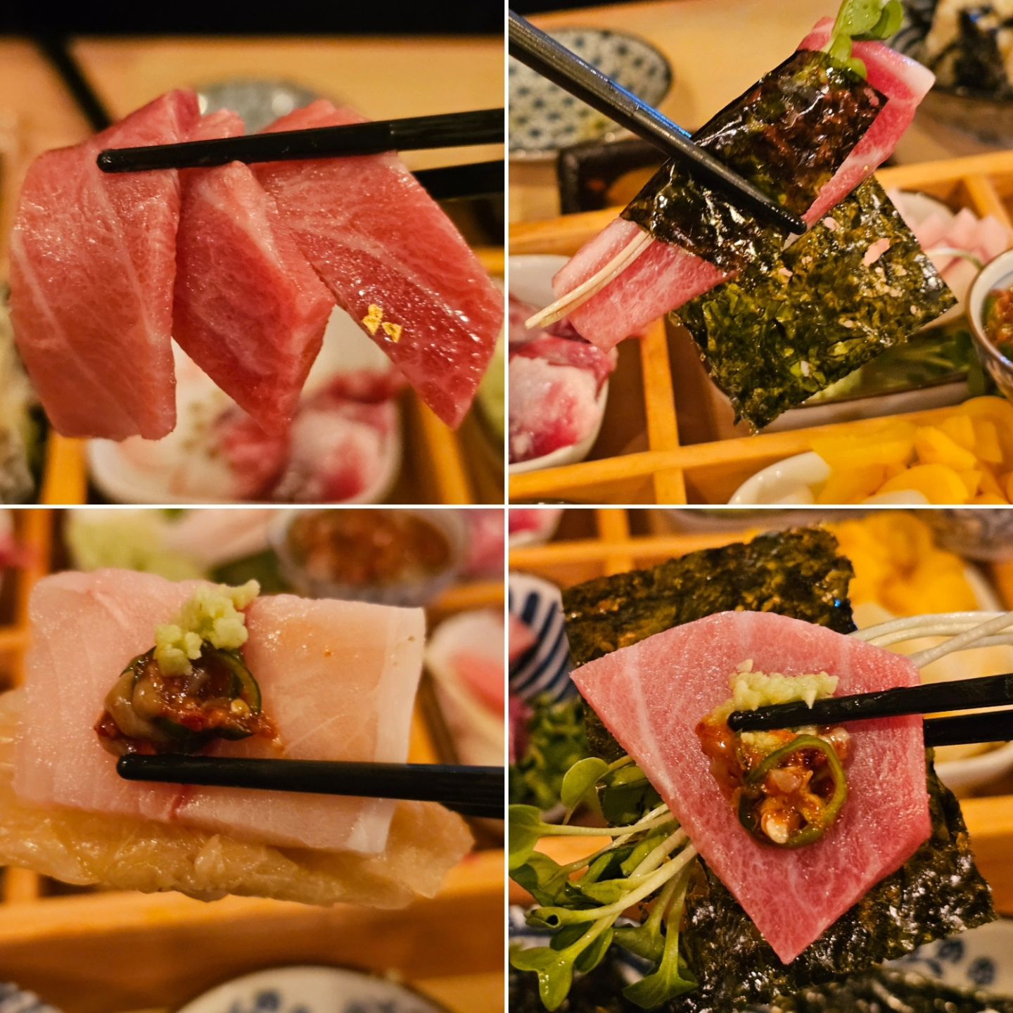 #협찬 #마구로사시미 🥢

아늑하고 따뜻한 느낌의 참치맛집!
집에서 배달로 먹어본 곳이라 참치 질과 맛은 이미 검증된 맛집
직접 매장에 방문해본 건 처음이었는데
까페같은 느낌도 들고 오붓하게 데이트하며 먹기 딱 좋아👩‍❤️‍👨
안쪽에 모임하기 좋은 공간도 따로 있어서 회식이나 단체로 방문도 🫶 

10년이상 경력의 친절하신 사장님이 실력발휘 해주시는
 마구로 사시미 인기메뉴 참치 #모듬회
고소한 참치 지방의 풍미가 팡팡 터지는 오도로부터
한 점씩 소중하게 뇸뇸뇸🥰🥰
참치젓갈 비려서 원래 안 먹었는데 왜 이렇게 맛있다냥
백김치에 같이 싸먹으니 꿀맛👍

기본안주 참치조림! 와👏👏👏 대박 와👏👏👏
그동안 참치쟁이들 따라서 수많은 참치집을 다녀봤지만
이렇게 맛있고 살만 잔뜩 있는 조림은 처음이라며!
돈 내고 먹어도 아깝지 않을 푸짐한 살코기와 감자🥔
김가루와 후리가케가 촵촵 뿌려진 서비스 주먹밥이랑 냠냠
간장새우, 샐러드, 장국, 참치초밥 등 푸짐한 서비스들이
뭐 하나 흠 잡을데 없이 넘나 맛있는 것!

#혼술세트 #사시미세트 구성도 좋고 질이 워낙 좋은 곳이라 그런지 먹는 동안 배달콜이 계속 띵똥띵똥~
배부른 안주 먹다가 싹 밀고 참치 안주 시켜서 2차 하는 집이
우리말고도 많은가봉가 ㅎㅎ

정갈하고 깔끔한 플레이팅에 기본 서비스들이 너무 훌륭한 곳이니 배달도 좋지만 방문해서 참치 맛 보시길 추천!

가성비, 맛, 분위기 다 잡은 마구로 사시미는
태릉입구역에서 7번출구에서 500m정도 🚶‍♀️🚶‍♀️
매일 17:00~24:00 
배민에서도 마구로사시미 세트메뉴 많관부🤗
.
.
#참치맛집 #묵동참치 #먹골역참치 #중랑구참치 #중계역참치배달맛집 #중랑참치맛집 #태릉맛집 #태릉참치맛집 #마구로사시미참치 #태릉입구데이트맛집 #태릉입구참치 #먹스타맞팔 #먹스타그램