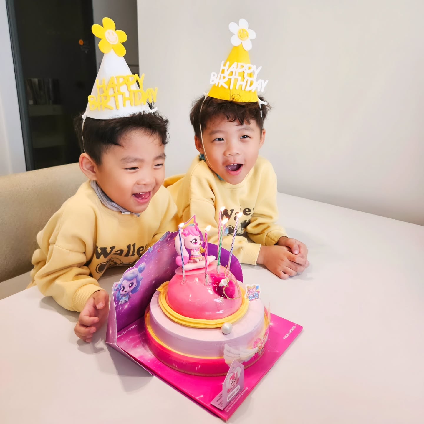 울아들 생일~~
손자 생일이라 시골서 아침일찍 오시고~~
형아 생일인데 무슨 자기 생일처럼 ㅋㅋㅋ
귀여운 형제들아!!
아프지말고 건강해~~~♡♡

#아들생일 #티니핑케이크 사랑 #형제일상 #가족일상 #형제들 #생일잔치 #육아일상 #육아맘그램