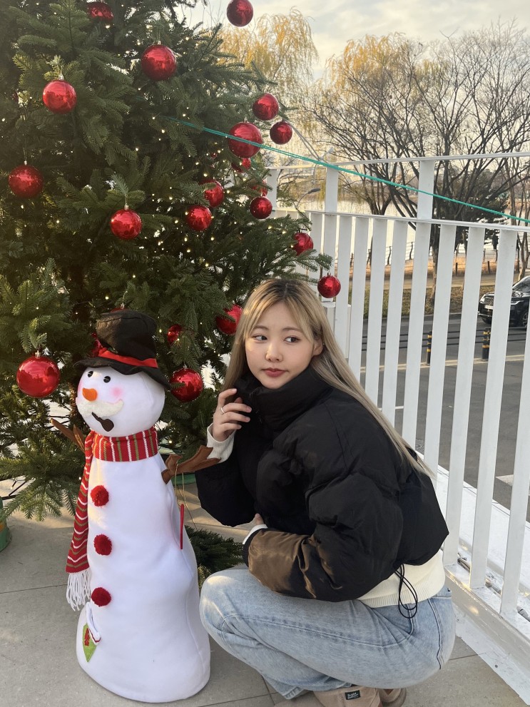 겨울 코디 데일리룩 여자 아우터 숏 패딩 추천 비바브라운 하이넥 크롭 숏 패딩