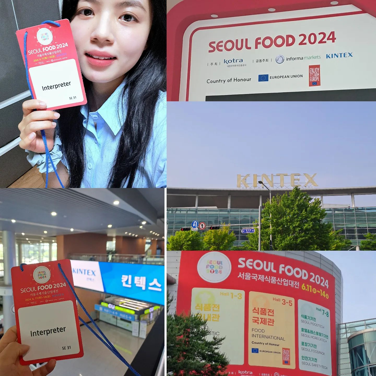 [킨텍스/KINTEX] SEOUL FOOD 2024 바이어 비즈니스 수출상담회 한-베 통역
#통역사 #한베통역 #킨텍스 #수출상담회통역 #수출상담회 #서울푸드 #2024 #seoulfood