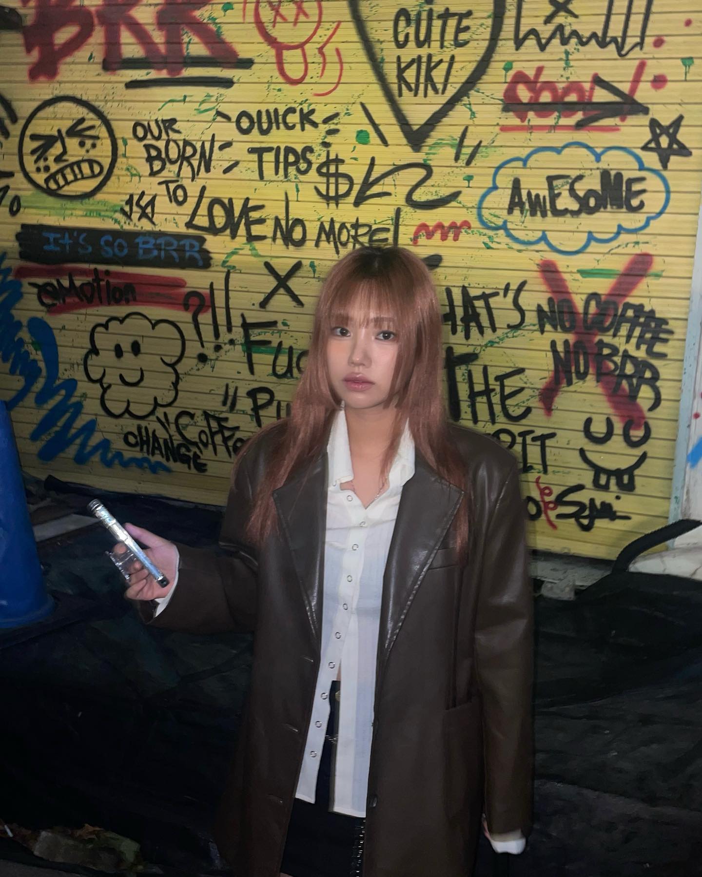 후후 나으 뉴 헤어...🤎