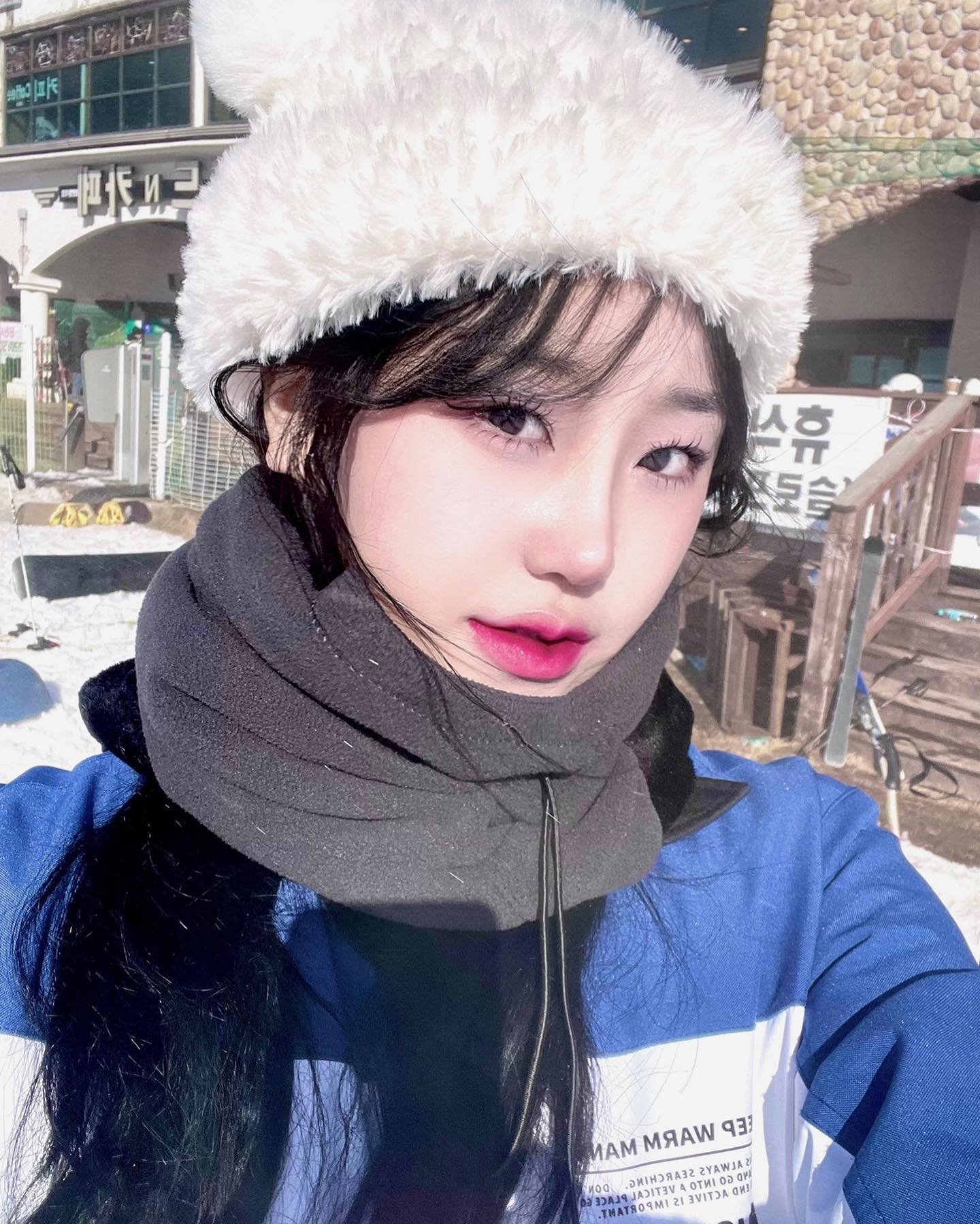 ฅʕ•ﻌ•ʔฅ 
.
.
.
.
.
.
.
.
.
.
.
#스키 #대구 #에덴벨리 #곰돌이모자 #스키장패션 #스키장 #겨울