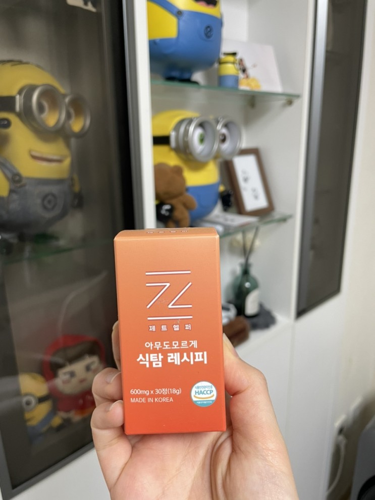 제트헬퍼 아무도모르게 식탐레시피 후기!