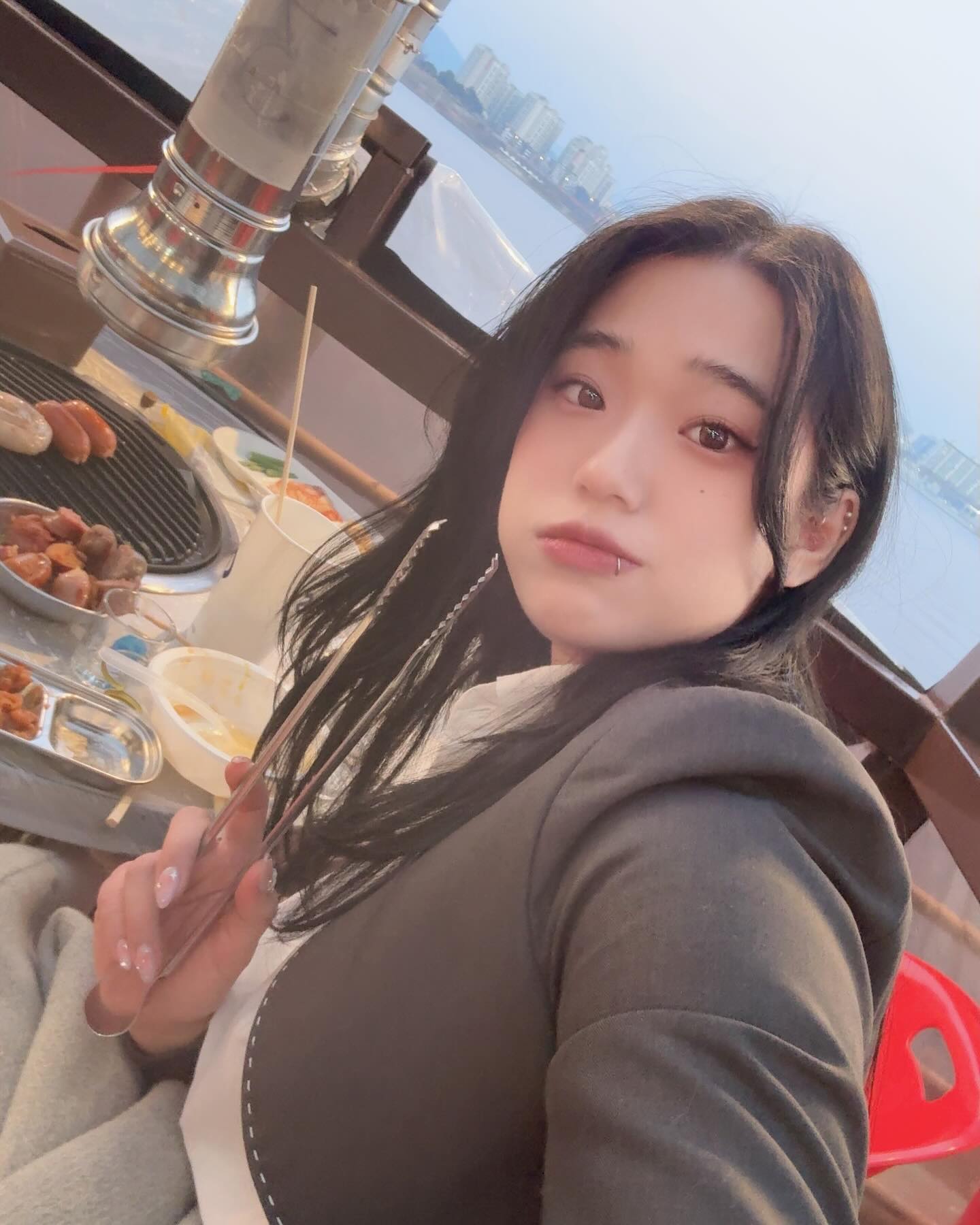 한강뷰 바베큐장🍖