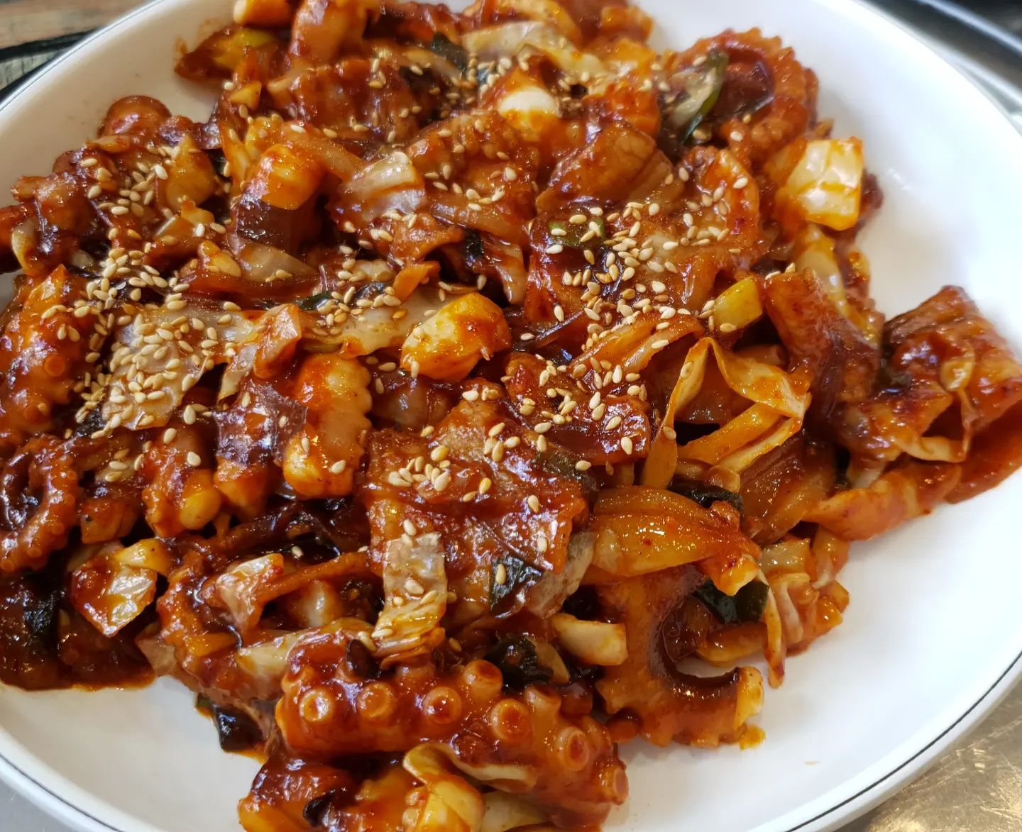 기다려서 먹길 잘했군😊
#교육 #중구청#대구중구청맛집 #황뻘낙지 #중구맛집 #낙삼볶음