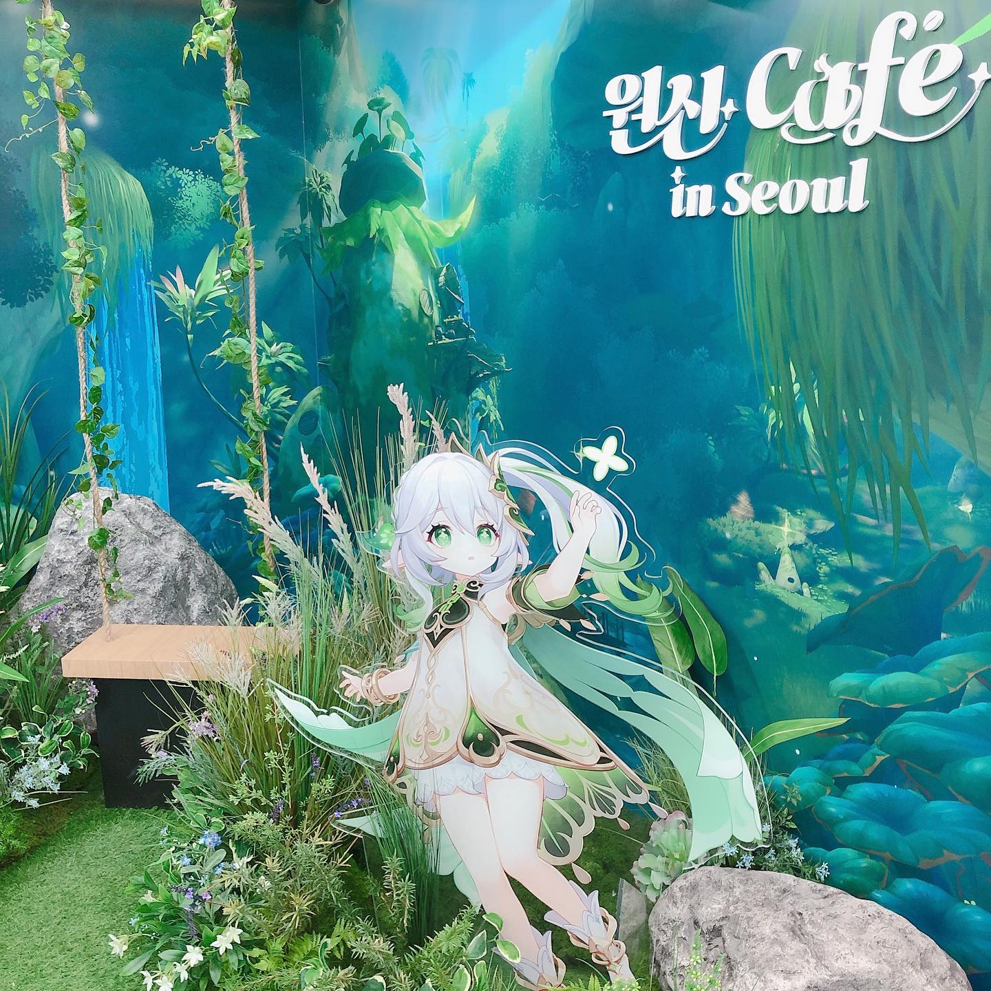 #메뉴가_맛있고_선배님이_친절해요_파루잔_선배_최고
#원신카페#원신카페인서울
