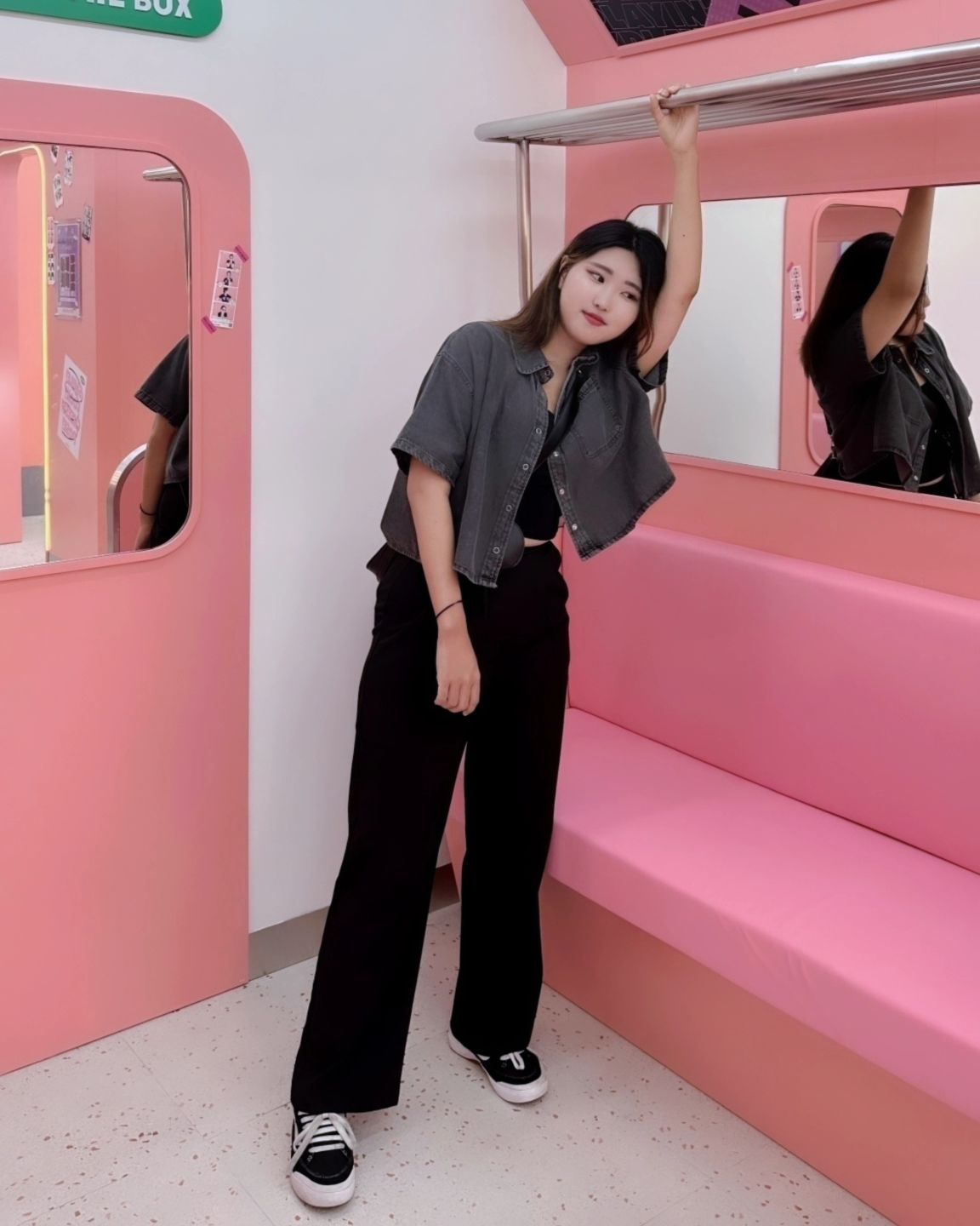 #오랜만에 #ootd #봄🌸 #신난당
#봄코디 #패션 #무채색코디 #무채색 
#맞팔해요 #협찬환영 #디엠주세요📩