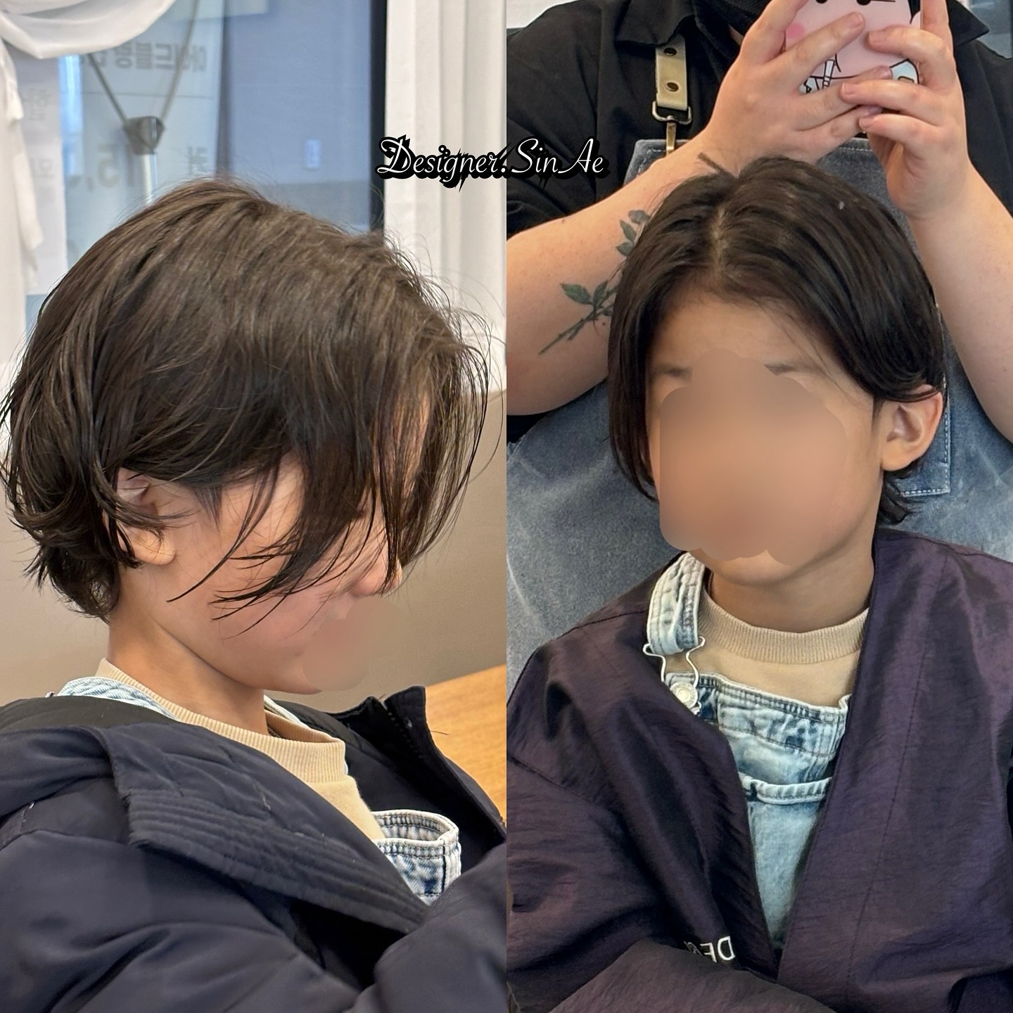 #💈
.
.
안녕하세요 디자이너 신애입니다

7살 남자아이가 만족해한 #가르마펌 💐
전체적으로 모발이 매우 얇고 힘도 없으며 앞으로 다 쏟아져서
가르마가 잘 타지지않아 어머니께서 고민을 많이 하셨던⁉️
2년전 뽀글머리를 마지막으로 마음에 들지않아 울었던 꼬마신사분😂
오늘 어머니께서 #덱스머리 를 하게 해주고싶다셔서 해드렸습니다❗️❗️
꼬마신사가 많이 만족해했던 결과물~👍

꼬마신사분이 매우 만족스러워해서 나름 기분 좋았던 작업😊
-
충분한 상담을 통해 고객님의 원하시는 니즈에 맞춰
디자인 해드리겠습니다. 🎁
-
"그대가 있기에 내가 있고,내가 있기에 그대가 있다"
🌳휴식처같은 공간 | 기분좋은 하루가 되길
-
상담 & 예약 문의 - 💌 DM 💌
