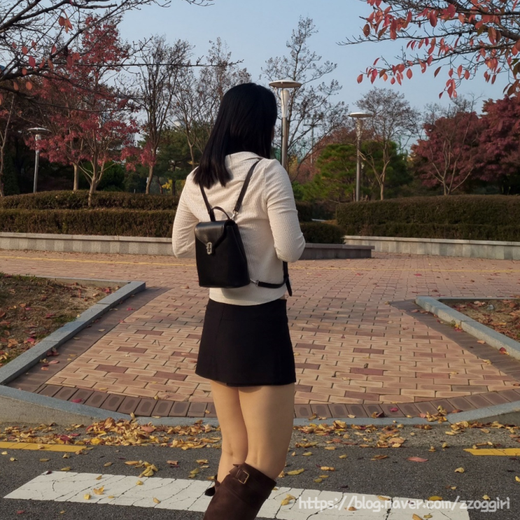 미니 백팩 추천 가을 가방 분크 오캄 두 경량 패딩 코디에도 딱이네