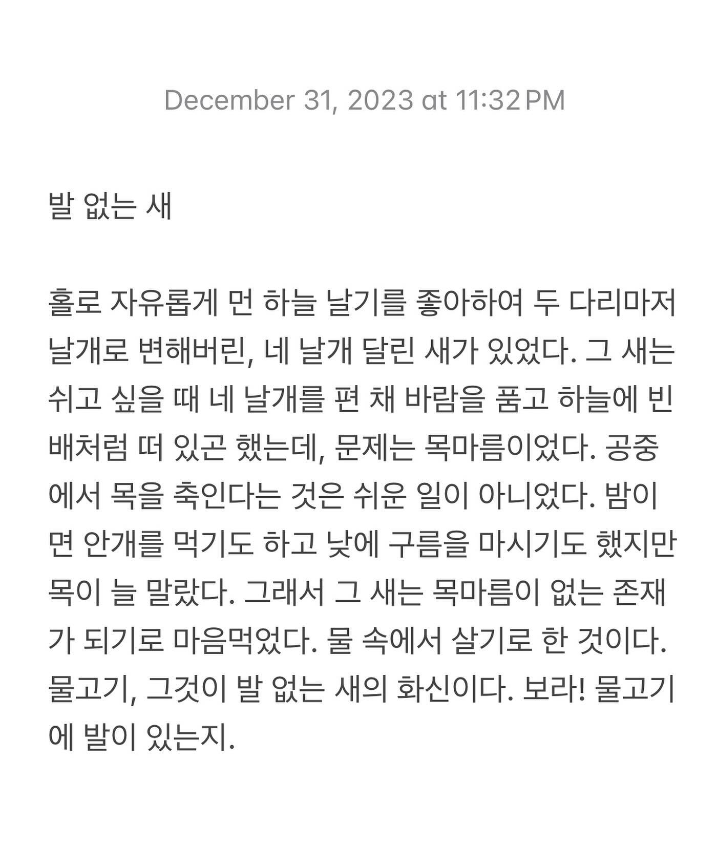 2023년 잘 걸어왔다