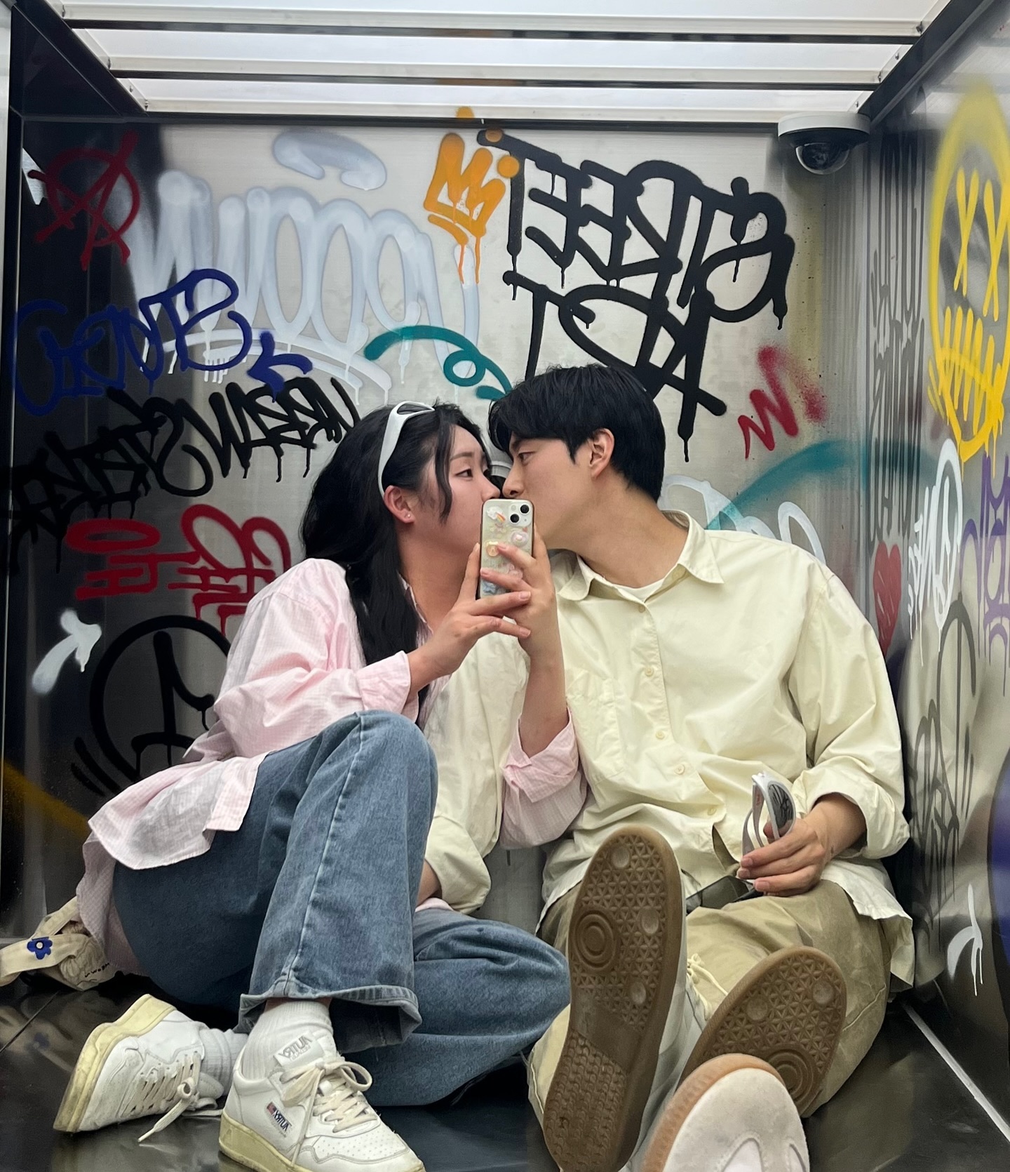 사실 뽀뽀 안함🤭