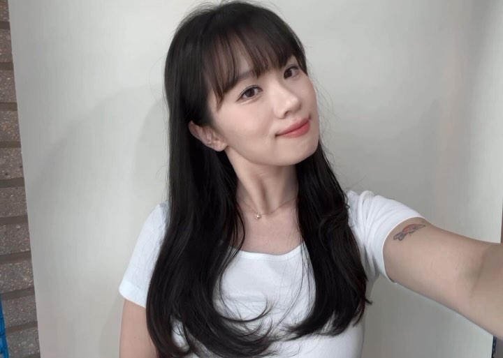 여름 기념 머리하기…🍀
#잠실머리 는 bellissima_serin 쌤한테💛
