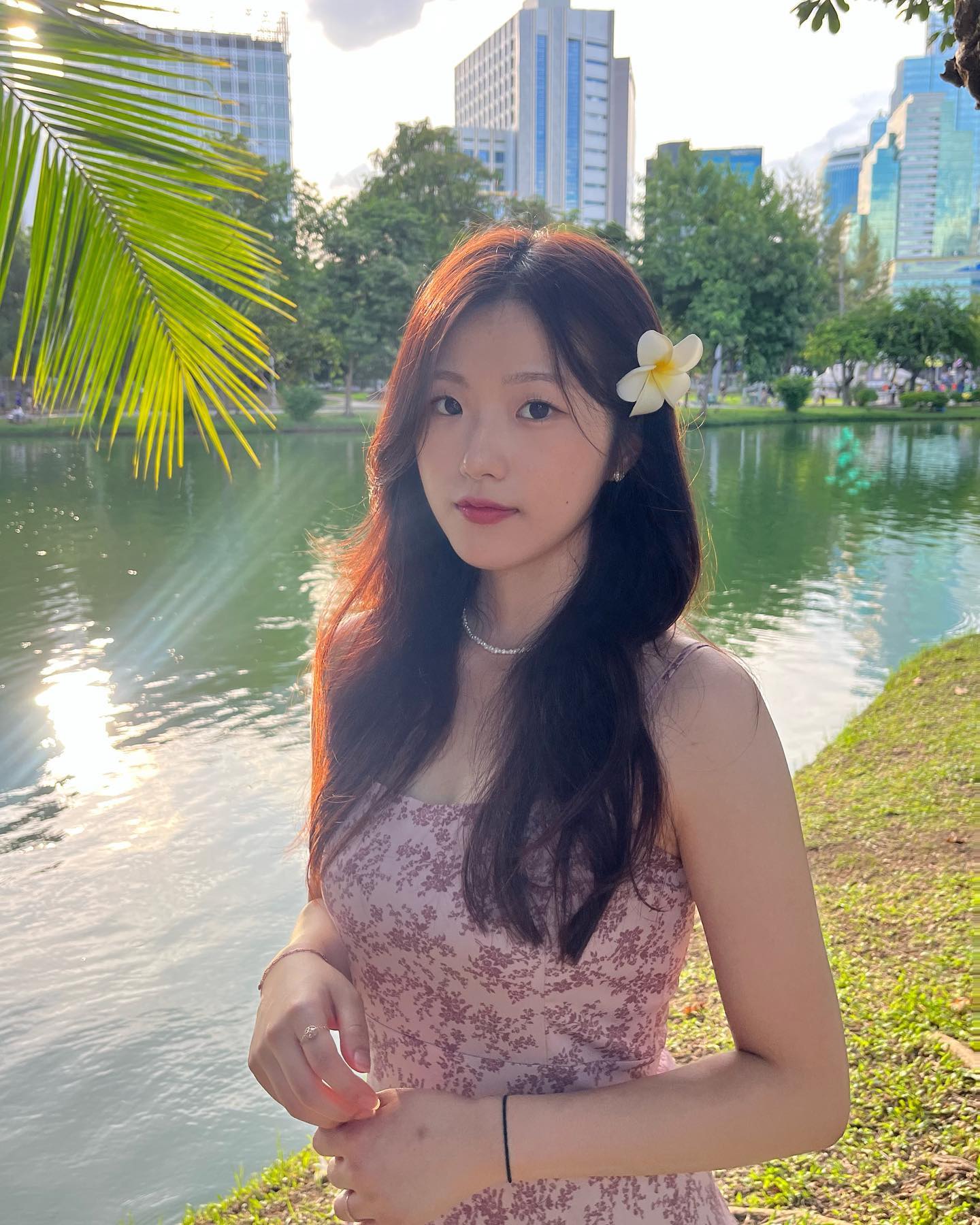 김지가 준 꽃으로 뽕뽑기 성공 🌼