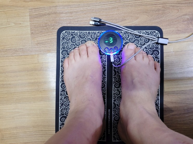 족저근막염 마사지기 하모니데이 저주파 발마사지기 사용후기