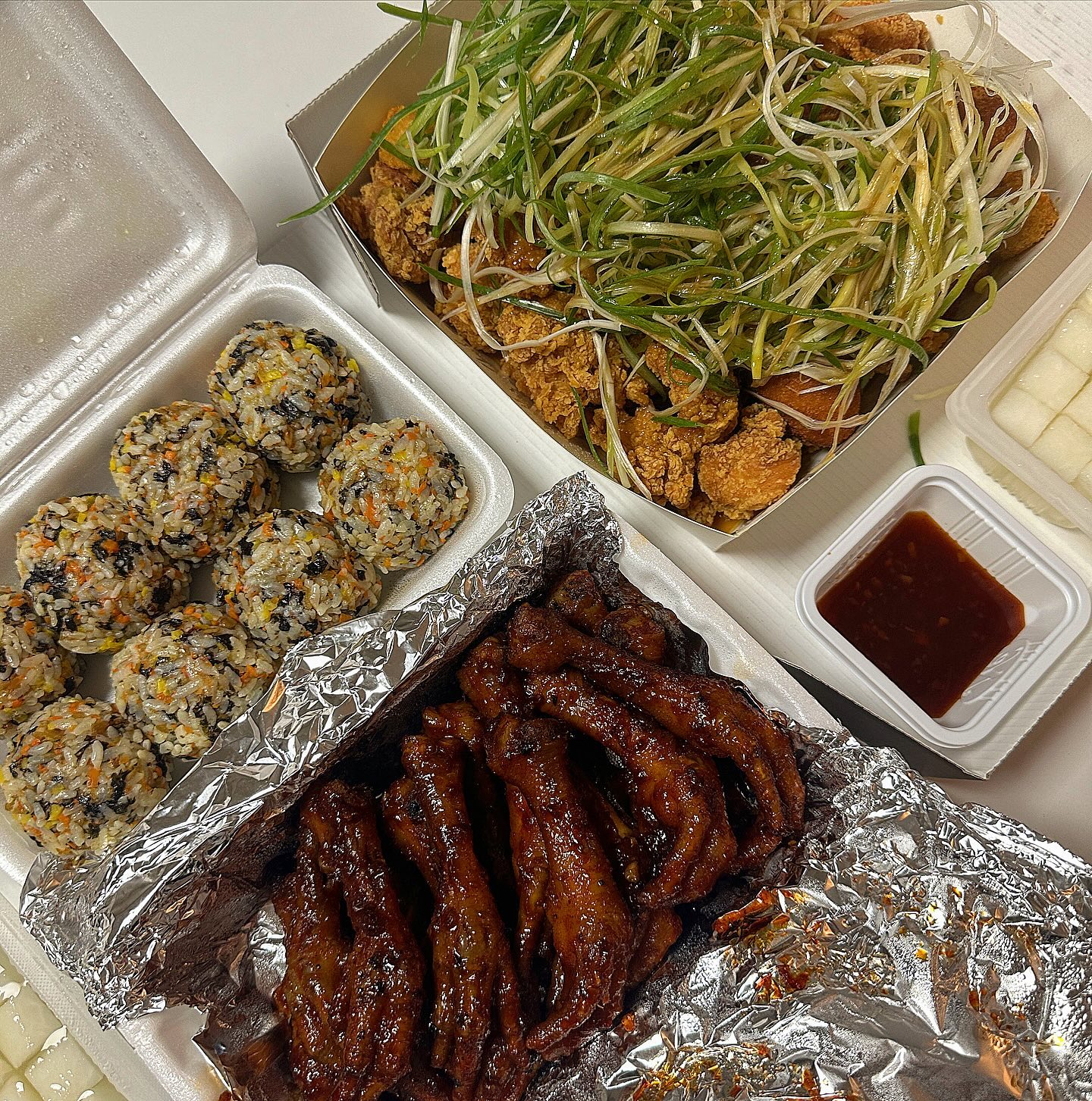 간만에 친구들이랑 집에서 #오늘의야식 ♥️