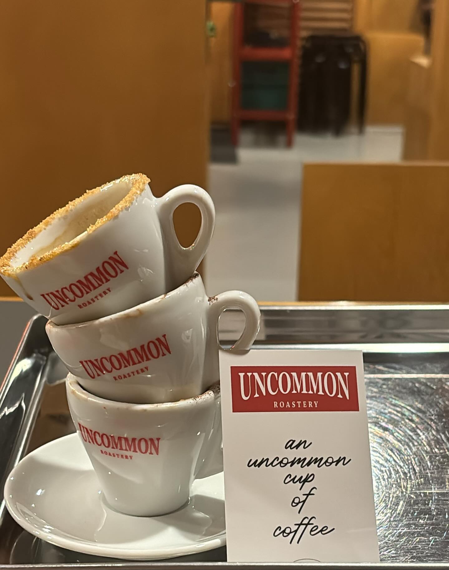 잔이 너모 귀엽거든요 .. ☕️

#uncommonroastery #espresso
