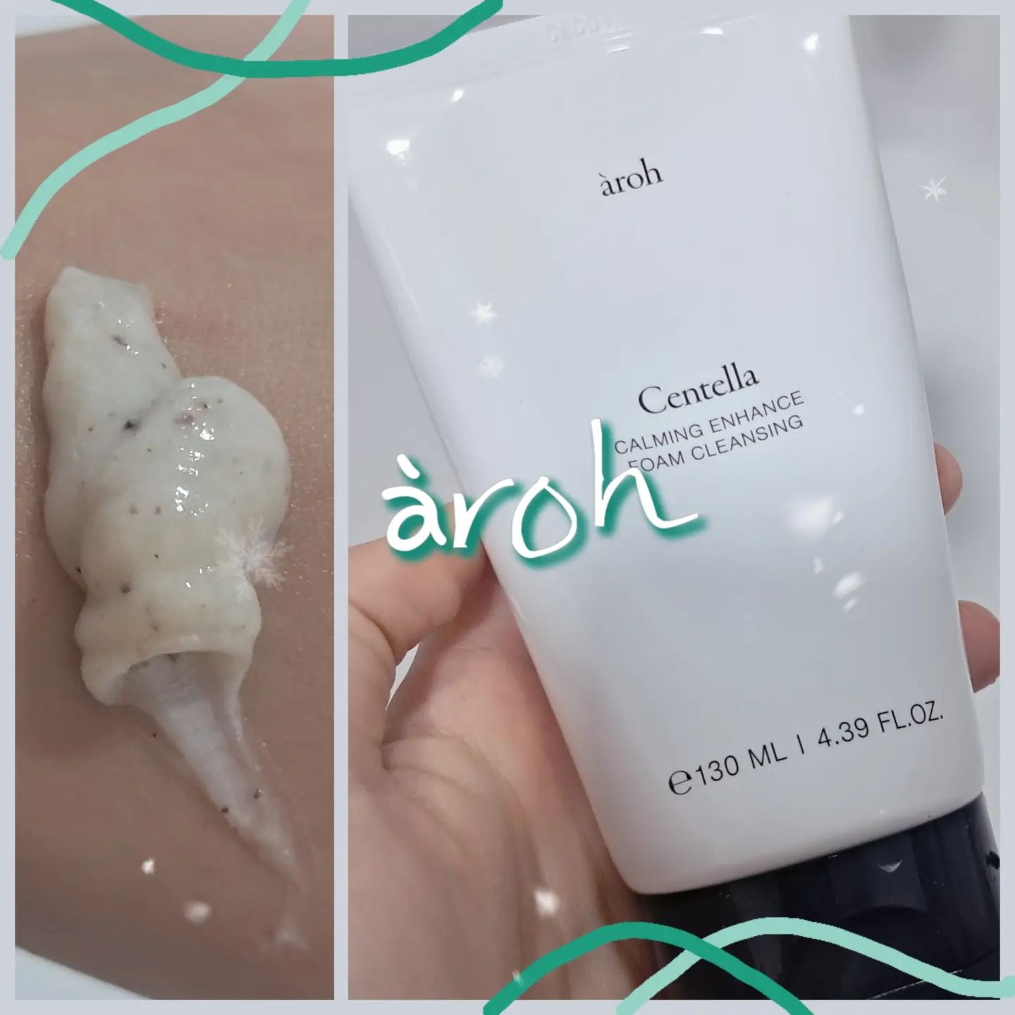 #제품제공 aroh.global 

하루에 피드 두개라니.. 시간있을때 후딱 올리도록하겠습니다💦💦

얘도 얼마전부터 피드에 올리려고 버티고있던 아이에요
아로흐의 센텔라 카밍 인핸스 폼클렌징인데 되게 순하고 괜찮더라구요!!

찾아보니까 💛중간위험💛인 아이도 한개도 들어있지 않았어요😙😙
그래서 저같은 민감이도 쓰기 너무 좋은 폼클렌징이였어요

동영상에는 마스카라, 쿠션, 각종 섀도우, 틴트, 아이라이너를 바르고
클렌징을 해봤는데요

마스카라와 아이라이너는 클렌징 오일로 지워야 지워지는 아이들이니 패스하고 섀도우와 쿠션은 싹 깨끗하게 지워진거 보이시죠?

이전에 쓰던 제품은 세정력도 그닥에 눈이 너무 따가워서😂 이걸 바꿔야지 바꿔야지 하다가 이거쓰고 그냥 전에 쓰던 폼클 바로 버렸습니다..

거품은 많이 안나는데 그래서 오히려 피부에는 더 좋을 것 같은 느낌(?)이고 민감이들도 쓸 수 있는 순한제품에 세정력도 괜찮아서 넘넘 추천드려요👍