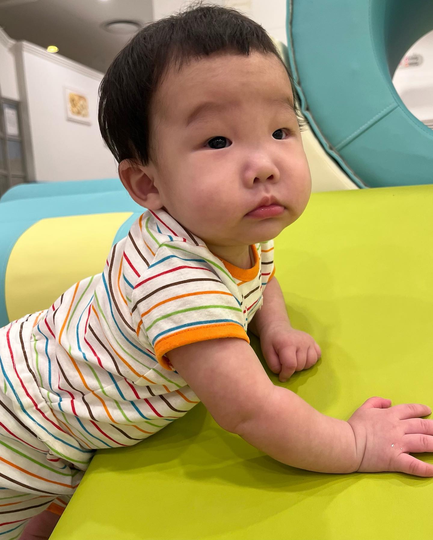 #우래기💕 
#흑범띠 #2월생 #지금처럼만크자 
#건강하게커줘서고마워
#인생8개월차 #중기이유식