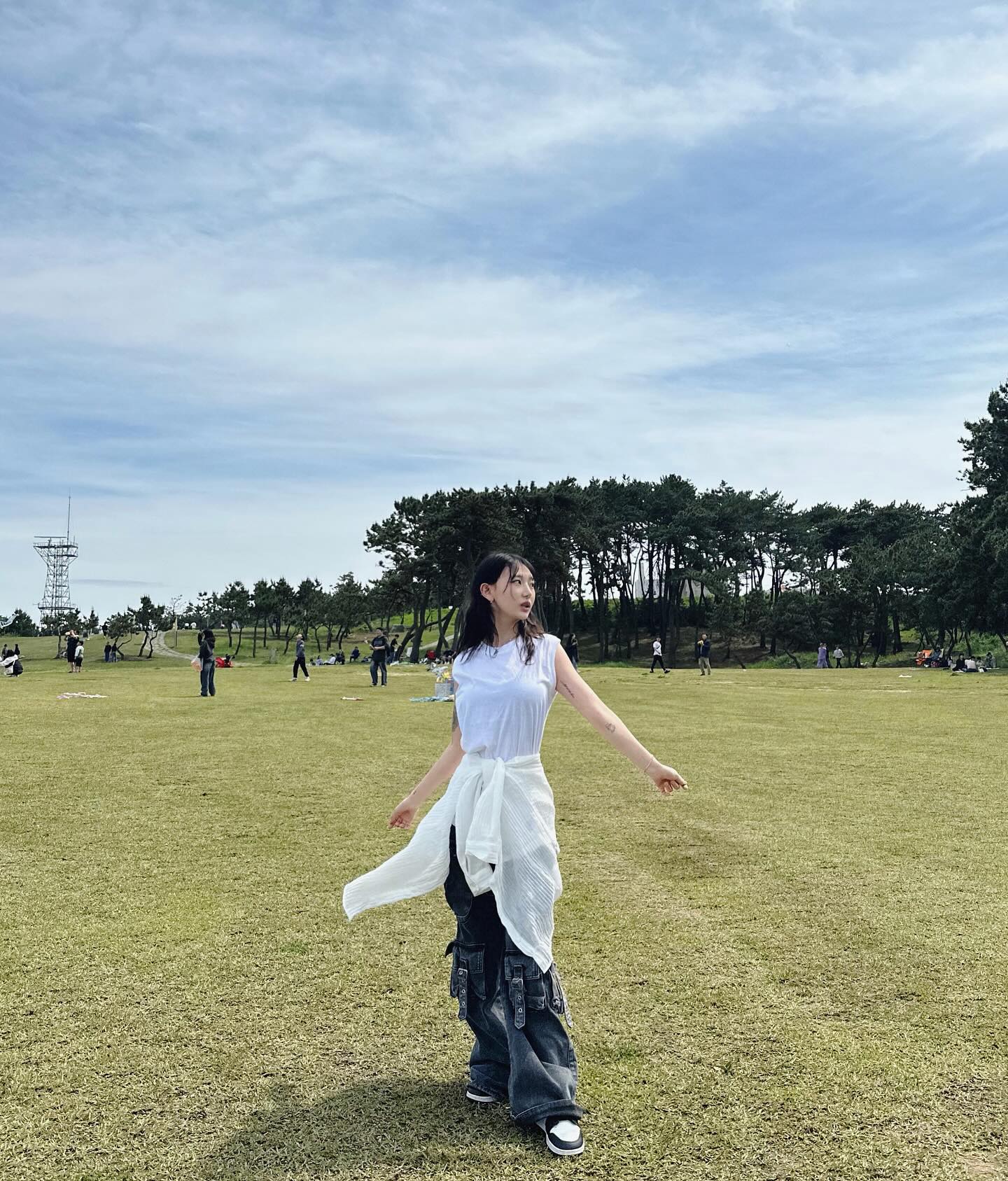 레전드 날씨에 뭉이랑 달리기 싸움하기🌿🏃‍♀️🌱🌳