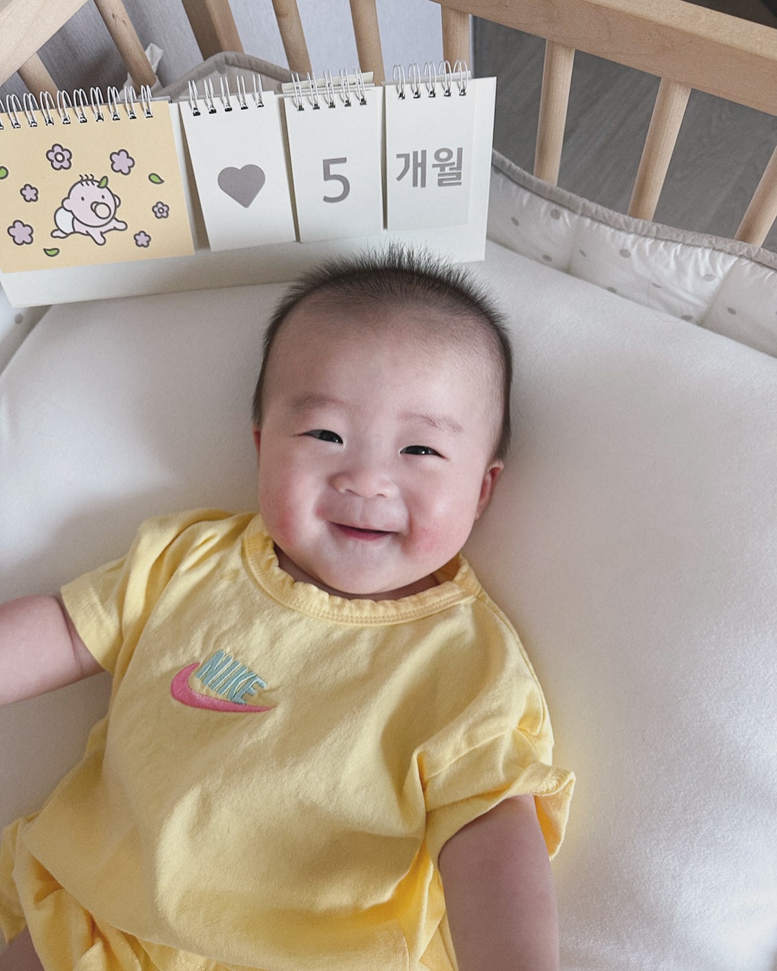 ✨ 선우 5개월 때 찍은 사진 ✨

시간 진짜 바르다 ㅠㅠ 벌써 5개월이라니😌

#5개월아기 #생후152일 #아기토끼