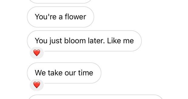 You are a flower,
You just bloom later
We take our time🌷

So just take your time ;)