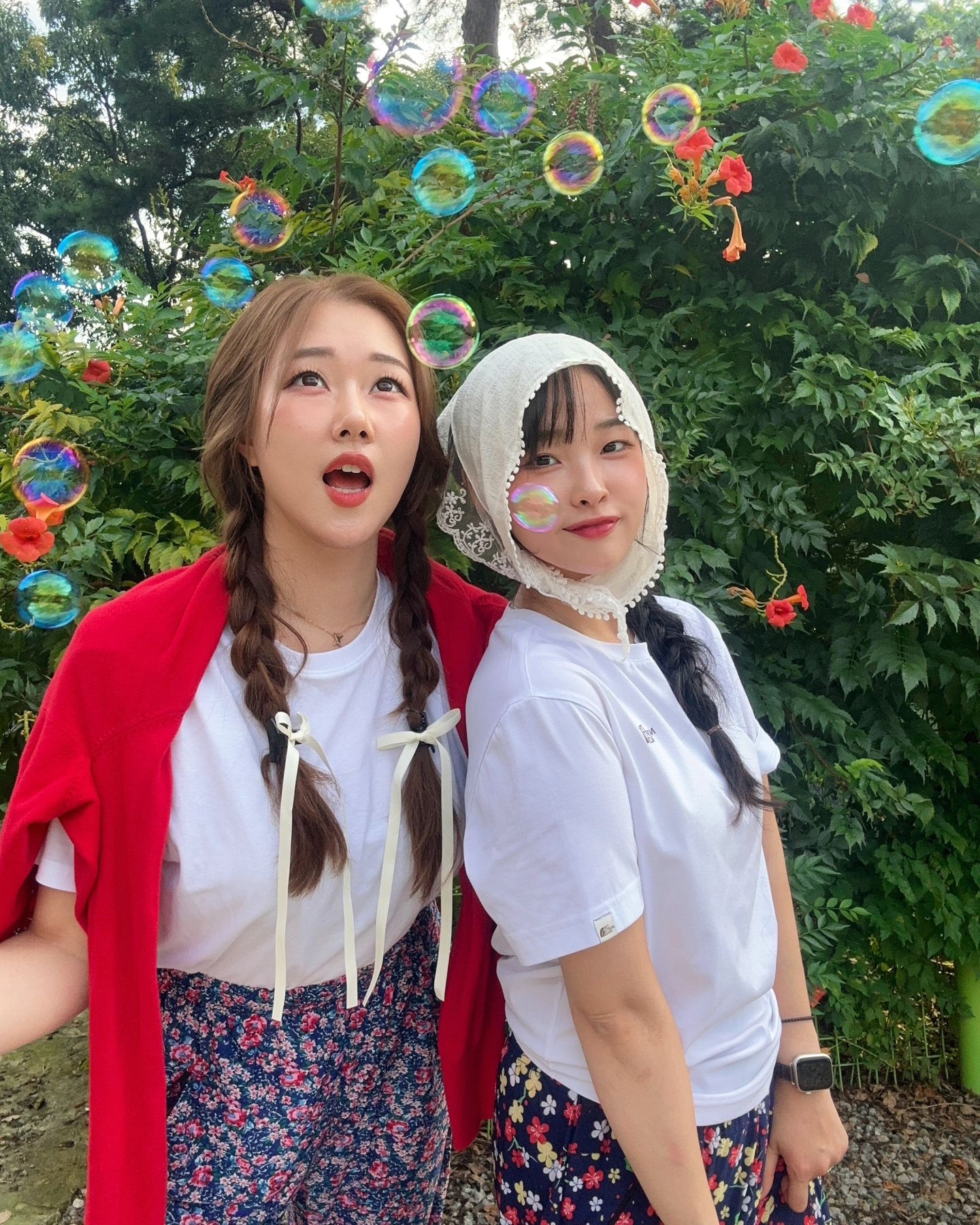 자매샷 가실게여👯🏻‍♀️
