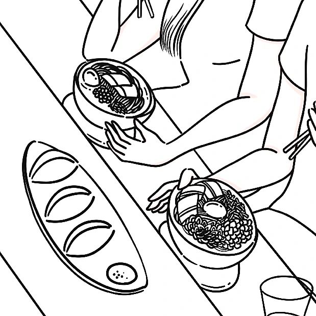 🍜
.
.
#드로잉 #스케치 #일러스트 #라멘 #코이라멘 #마제소바 #맛집 #drawing #sketch #illustration #ramen #koi #koiramen #낙서 #작업