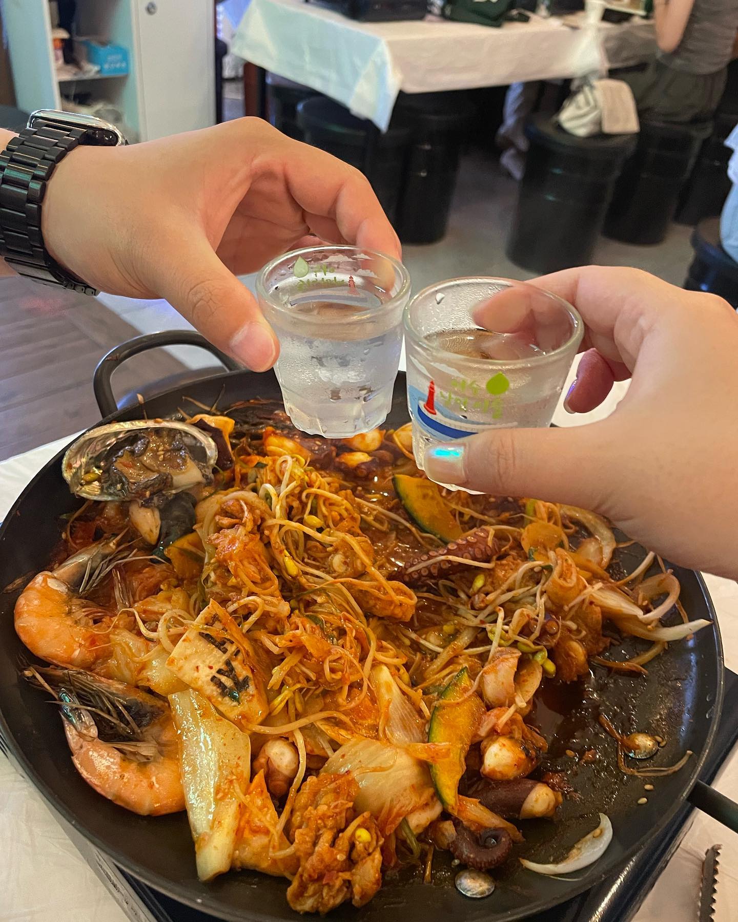 낭만포차거리 돌문어삼합맛집😋👍🏻
#협찬#낭만포차23번