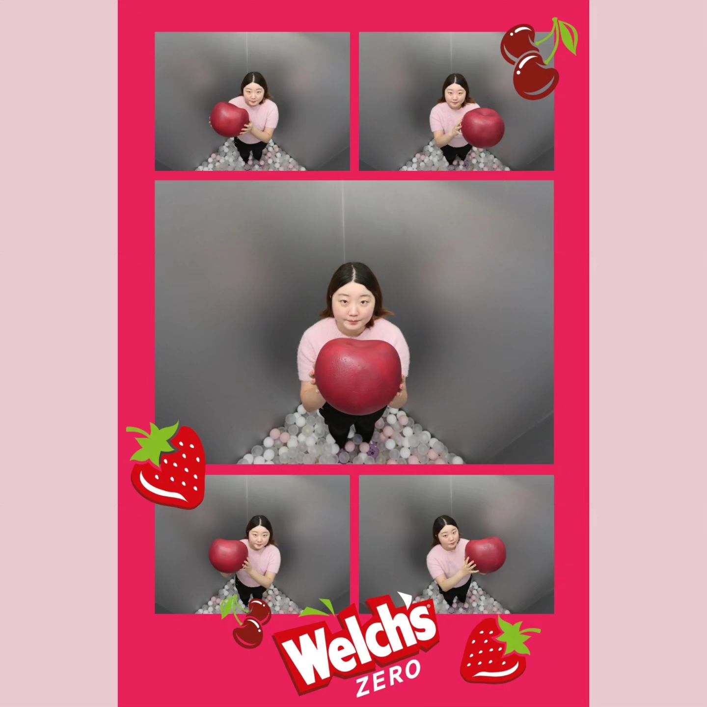 웰치스 팝업 🍒