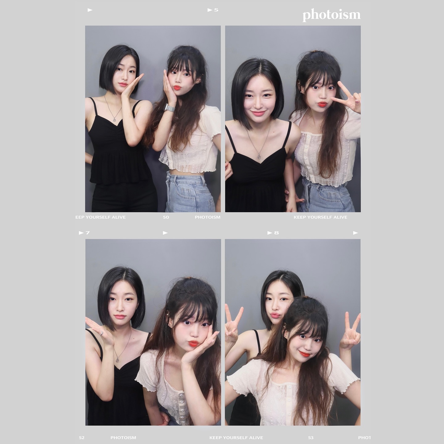 사랑하는 유니랑  ໒꒰՞ ܸ. .ܸ՞꒱ა

#photoism #포토이즘 #네컷사진