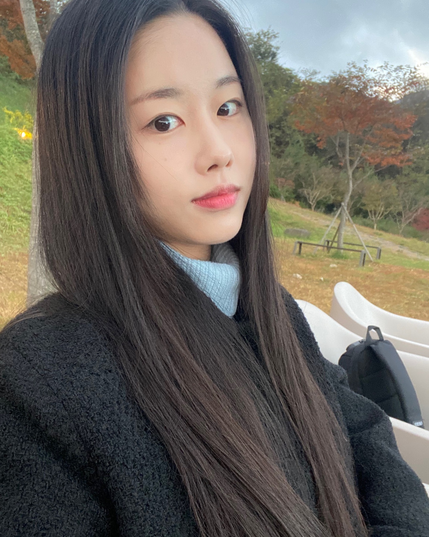 인난지 한시간이여떤가 정말 오랜만에 셀카 땅📸