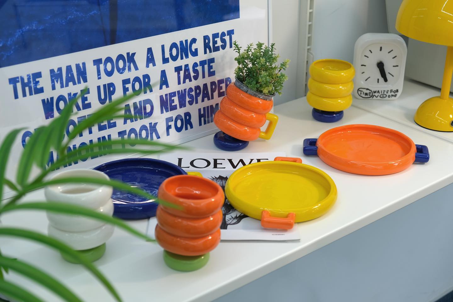 Tada~
#ceramics 
#midcenturymodern 
#mug 
#plate