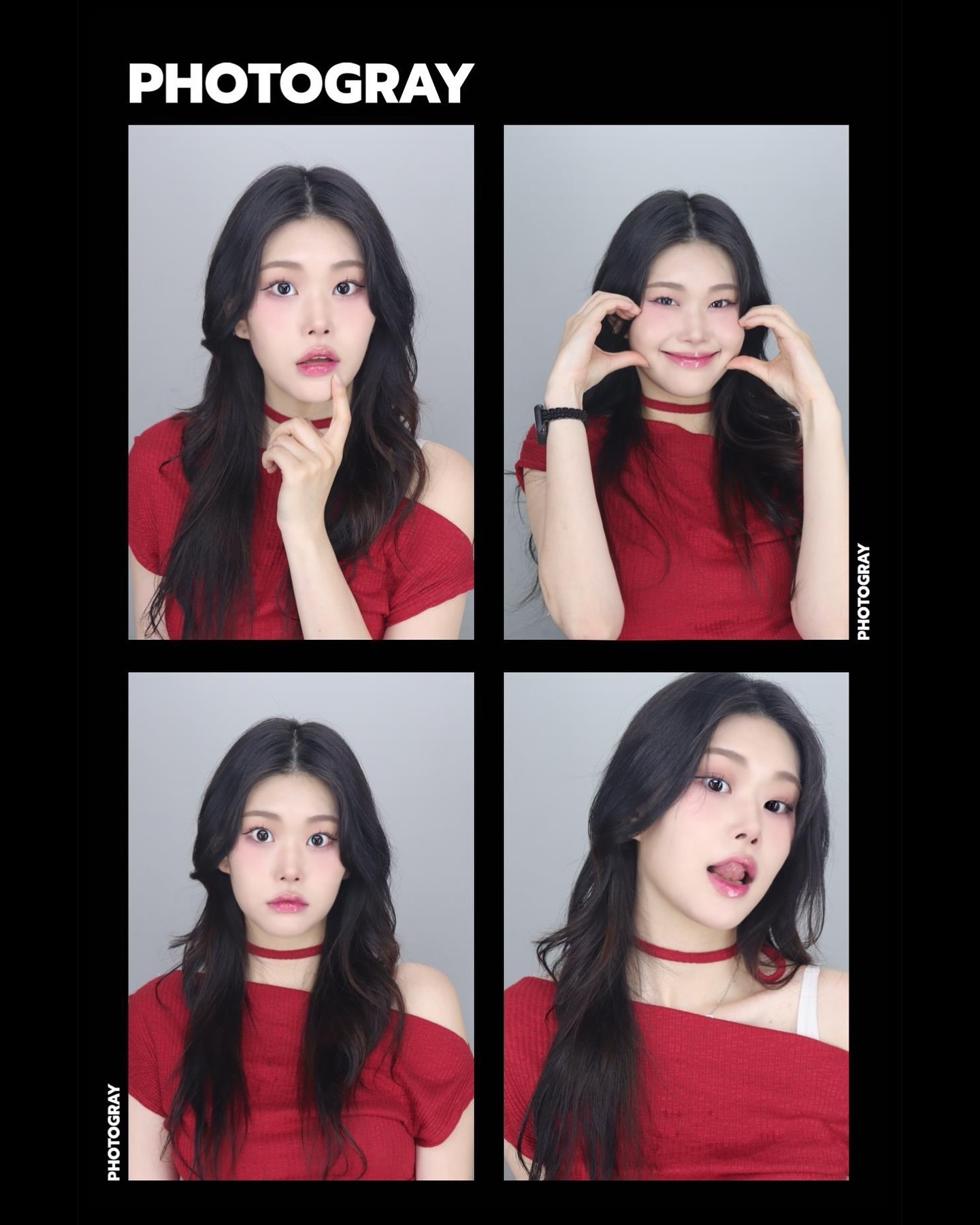 ♡✧ ｡*ﾟ여름 맛 🍅🍒🖍️🌹🥵