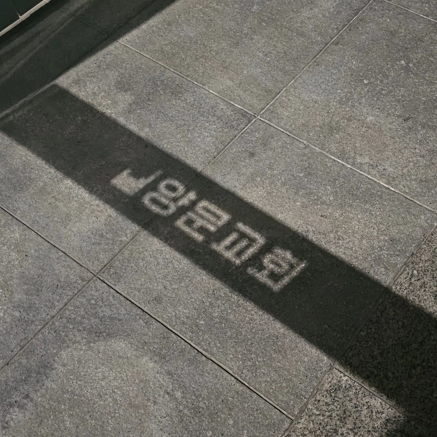 금철 후 모임 끝나고 나오는 길..
불빛에 투영된 선팅이 너무 이뻐서..🙏
