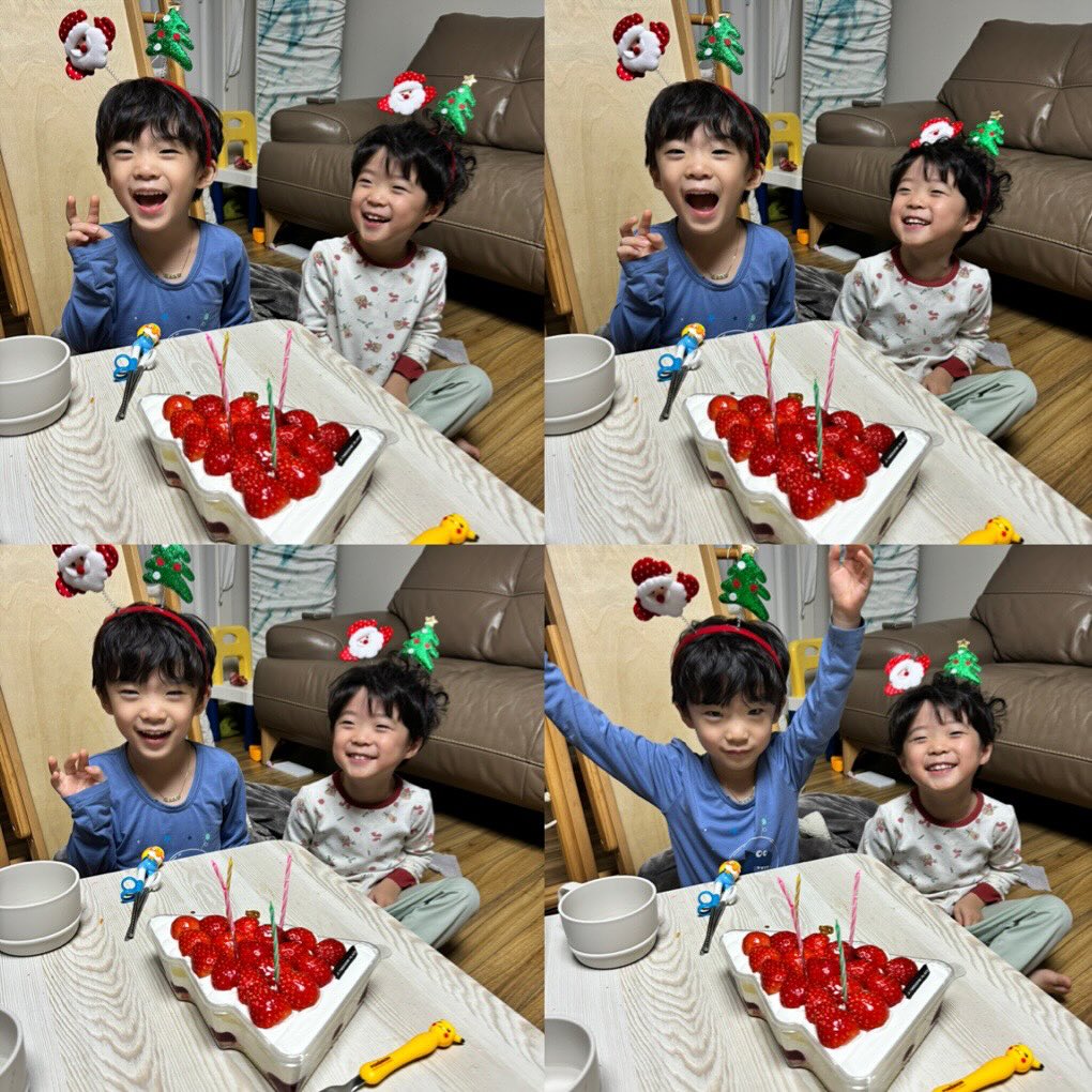 4번째 크리스마스🎄

삼촌 이모 작은아빠 양가 할아버지 할머니
크리스마스 선물 감사합니당😘😘😘

매일 크리스마스였으면 좋겠다고
산타할아버지는 어떻해 하면 우리집에 또 올까 ?!🤣
참 독특한 둥이들이다 

용돈을 아주 두둑히 받았으니 
우린 또 여행계획을 세운다 ✈️✈️✈️

홍지니가 우리 셋이 가도 된다고 허락했으니
우리셋이 언제든 출발가능🥹

둥이들이 벌써 6살 만 5살이라니 
이애미는 좀만 더 빨리컸으면 좋겠다

이세상을 다 보여줄께 
건강하자 !!! ❤️❤️❤️

내년크리스마스는 해외에서 보내길 🙏

#크리스마스#아들둥이#행복#사랑#웃음#선물#최고#5개월은#장난감없다#거실#아주난리#모두#감사합니다🙏#투썸#트리케이크
