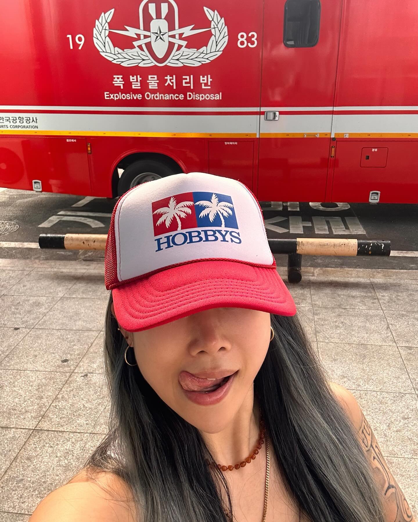 우리언니가 사준모자 애끼다가 애끼다가 개시 ❣️❣️❣️❣️❣️