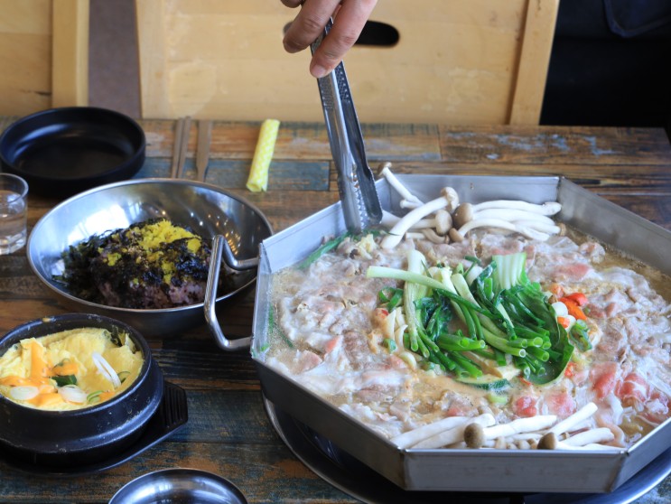 통영 도남동 맛집 가족들과 외식하기 딱 좋은 더 꽃 통영점