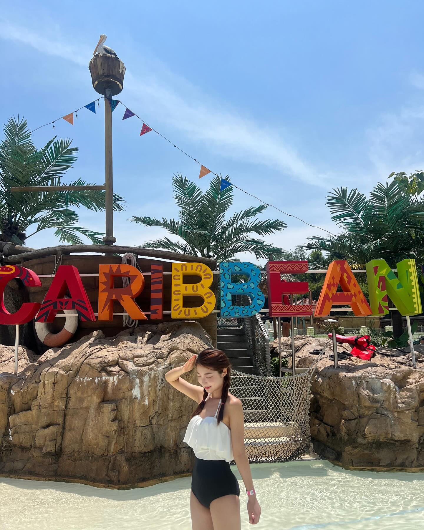It‘s so hot 🥵
#캐리비안베이 #다이빙