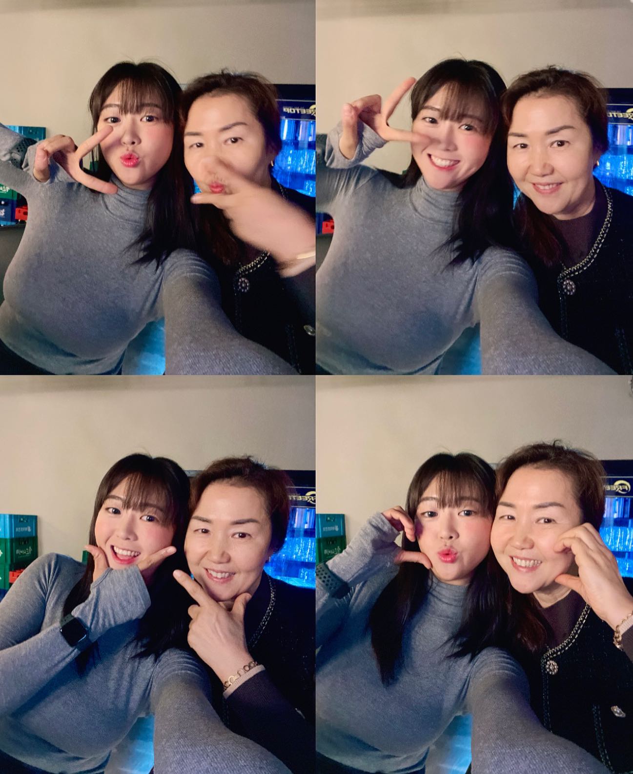 점점 나이를 먹어갈수록 
그저 옆에 같이 있을 수 있음에 감사하고, 
같이 웃고 떠들며 이야기 나눌 수 있음에 감사하고,
작은 것들 하나하나가 다〰️소중하고 감사한 요즘.❤️

우리의 가장 젊은 날은 바로 지금~~☺🫶🏼
여러분들도 사랑하는 가족들과, 주변 사람들과 함께 따뜻하고 사랑가득한 연말되세요🙆🏻‍♀️💝💝
