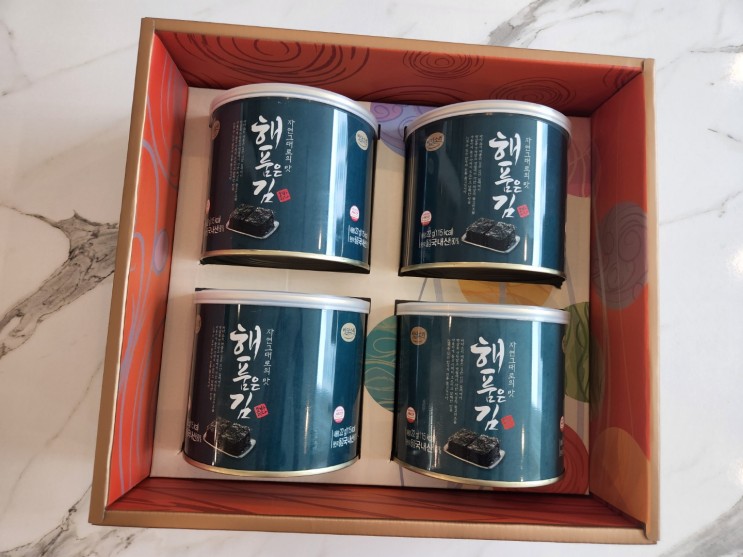 바다소리 해품은김 축복세트 추석선물추천