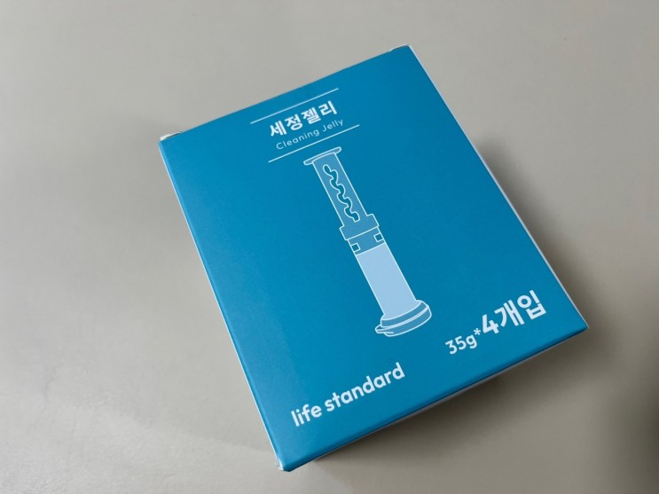 라이프스탠다드 제로변기세정젤리로 간편하게 변기청소하기