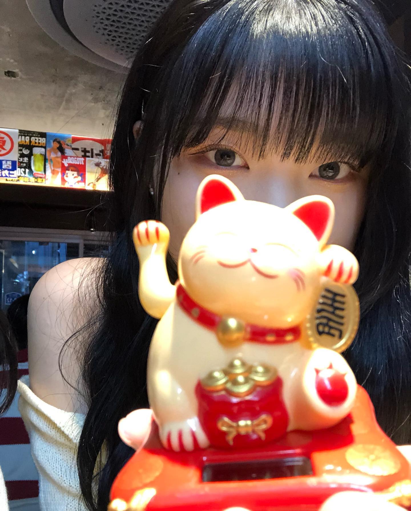 고냥이 눈 내가 머금