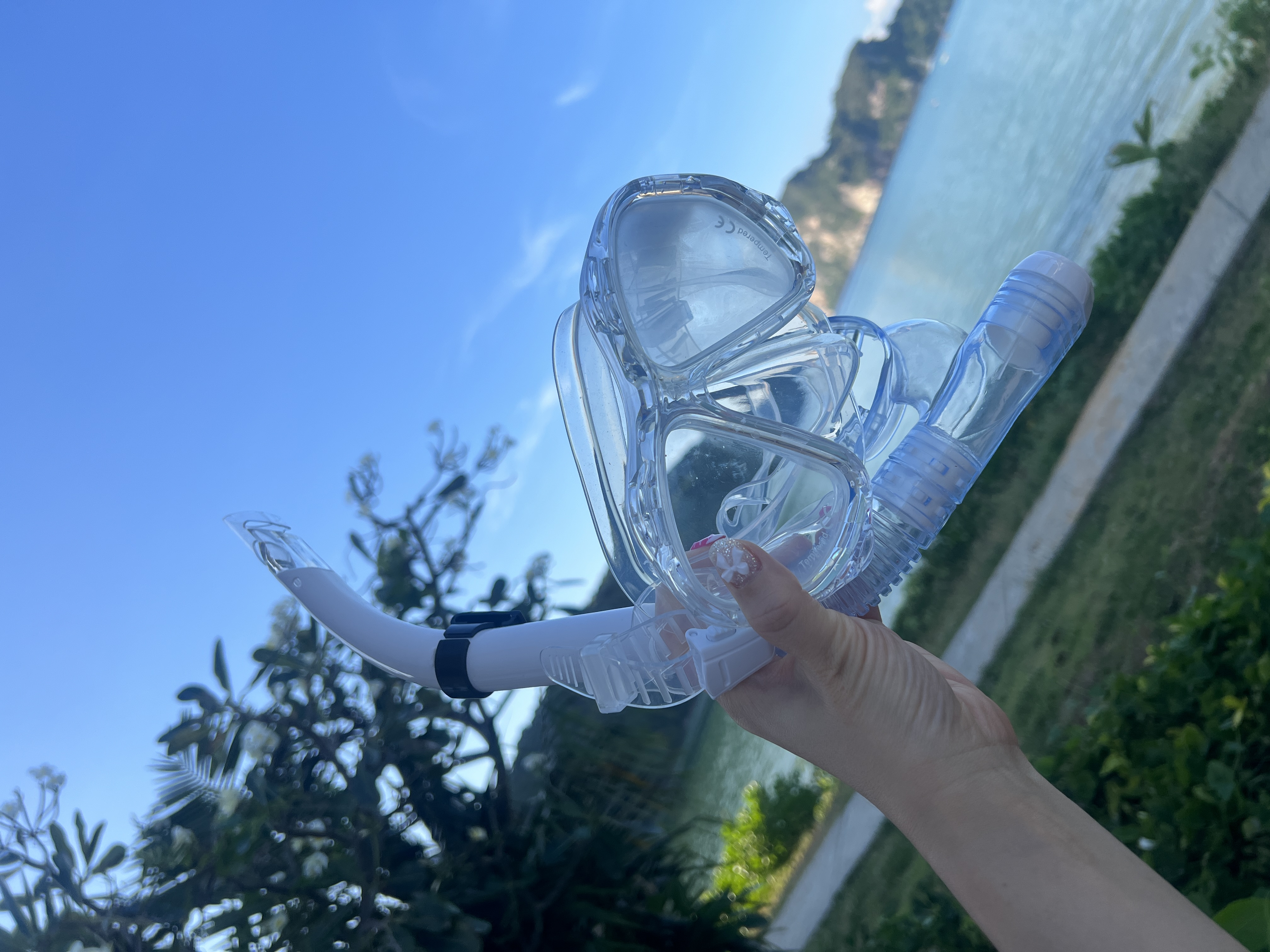 [커넥티아 프리미엄] 커넥티아 프리미엄 스노클링 (화이트)