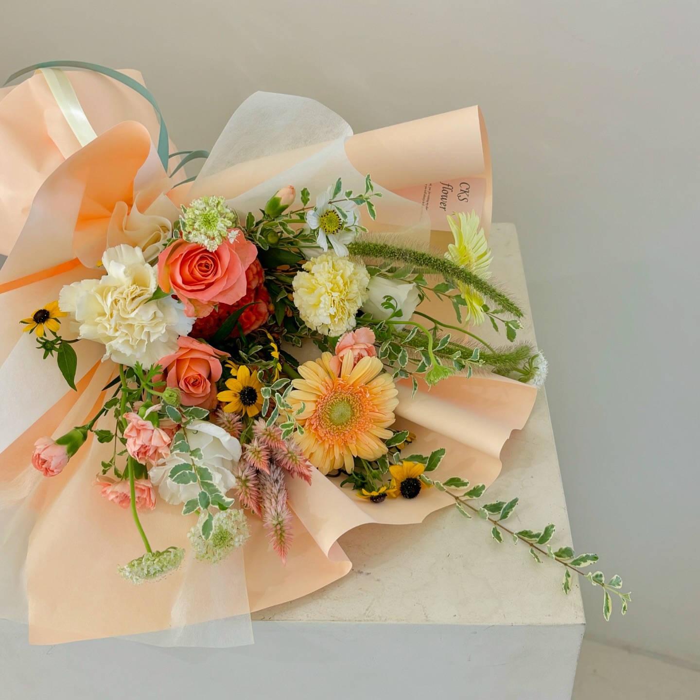 내가 만든 #꽃다발 ,, 💐💝