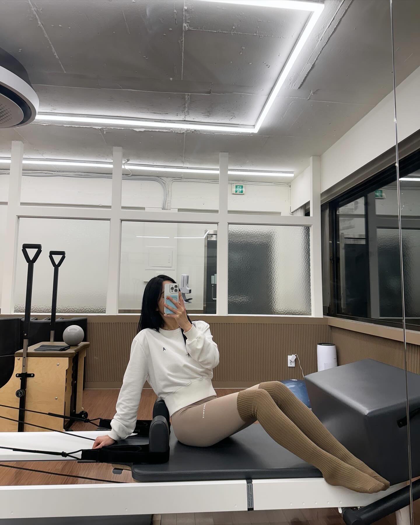 오늘도 우리 회원님들 덕분에 
좋은 시간 운동 time !!! 
#필테스타그램  사랑이쥬🫶🏻✨